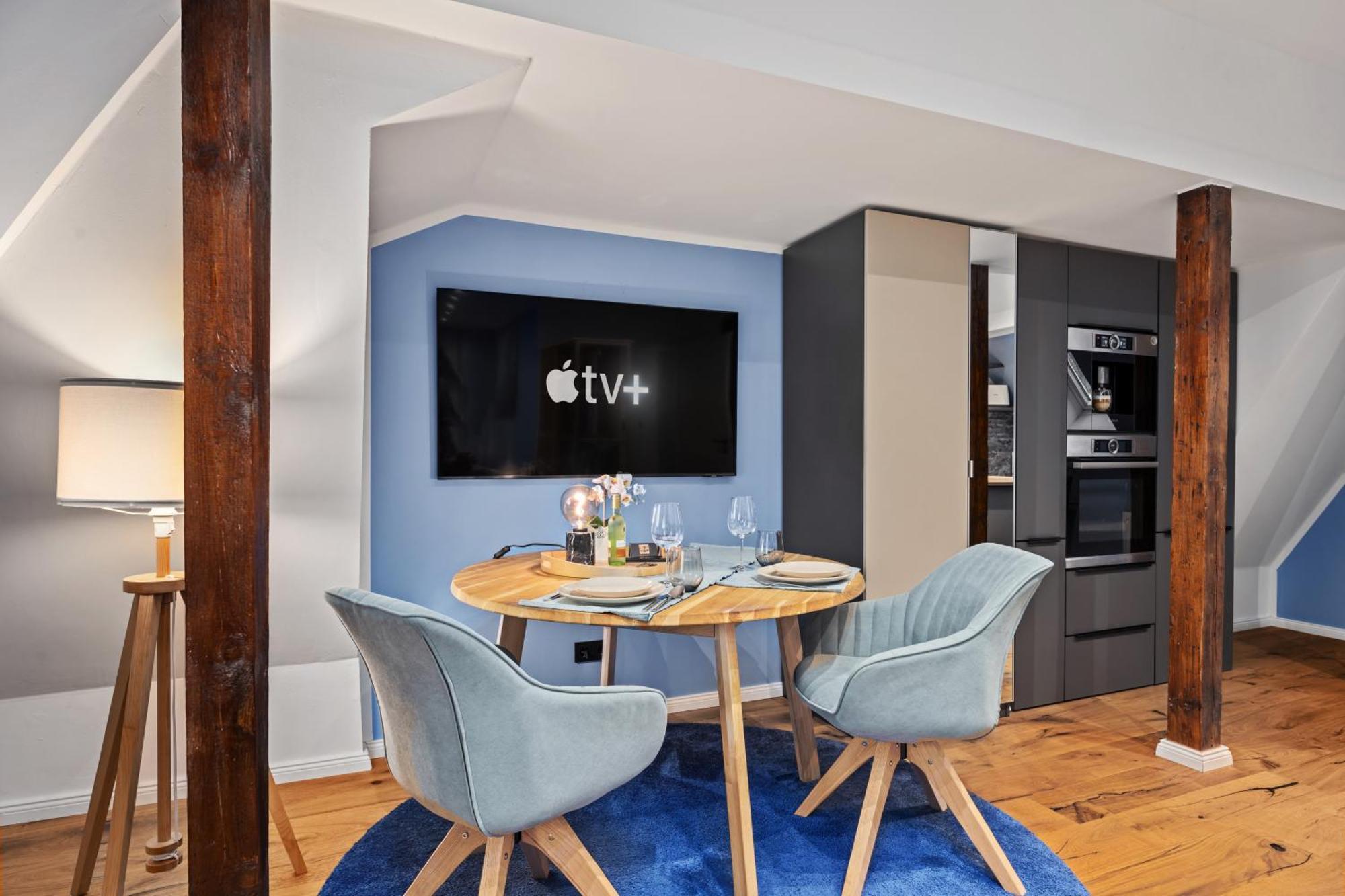 Edler Wohnraum Modernes Vorstadtstudio Mit Emma-Bett, Garten & Kaffeevollautomat Zwickau Ngoại thất bức ảnh
